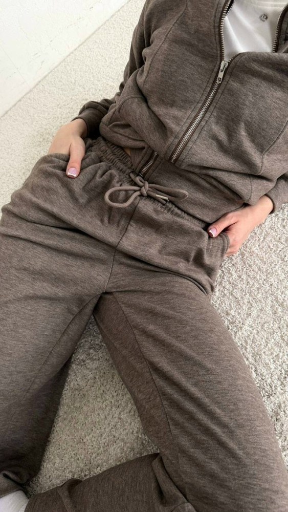 Женский костюм коричневый купить в Интернет-магазине Садовод База - цена 2400 руб Садовод интернет-каталог