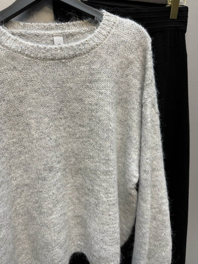 Свитер женский серый купить в Интернет-магазине Садовод База - цена 1250 руб Садовод интернет-каталог