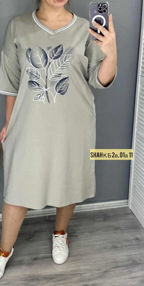 Платье серое купить в Интернет-магазине Садовод База - цена 1200 руб Садовод интернет-каталог