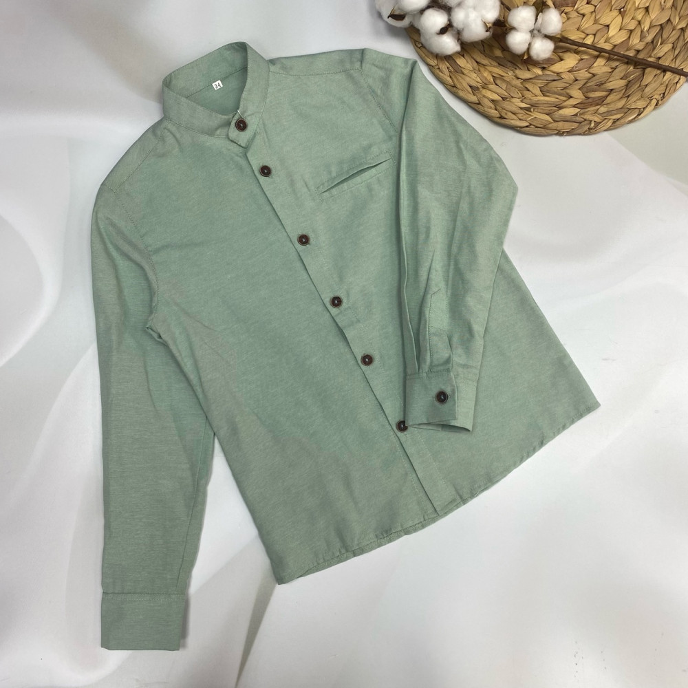 Рубашка зеленая купить в Интернет-магазине Садовод База - цена 600 руб Садовод интернет-каталог