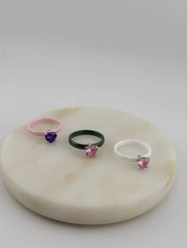 ✨ Кольцо из керамики с цирконам САДОВОД официальный интернет-каталог