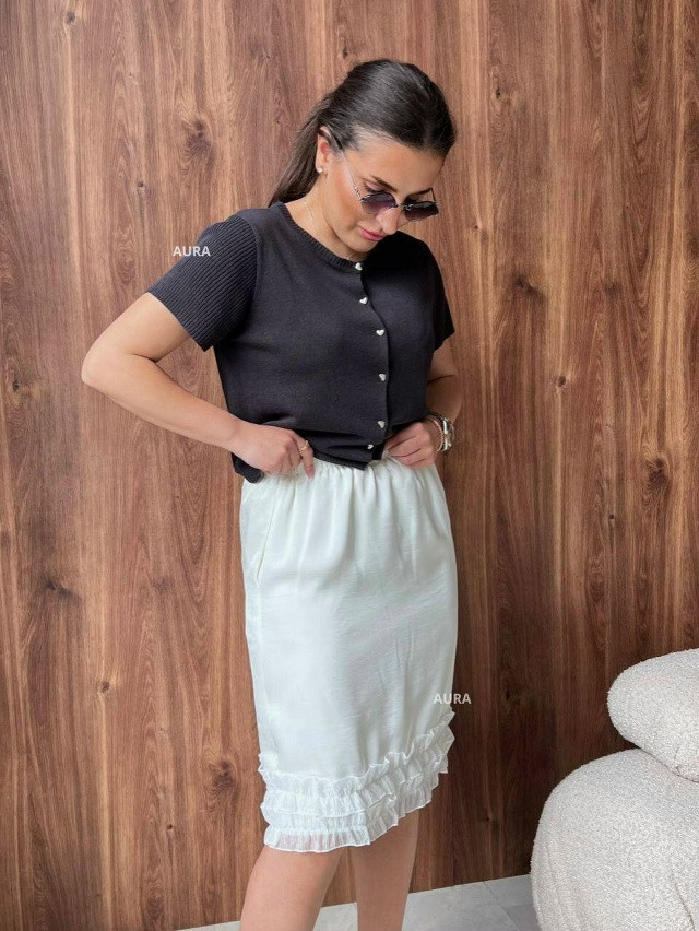 Юбка белая купить в Интернет-магазине Садовод База - цена 1400 руб Садовод интернет-каталог