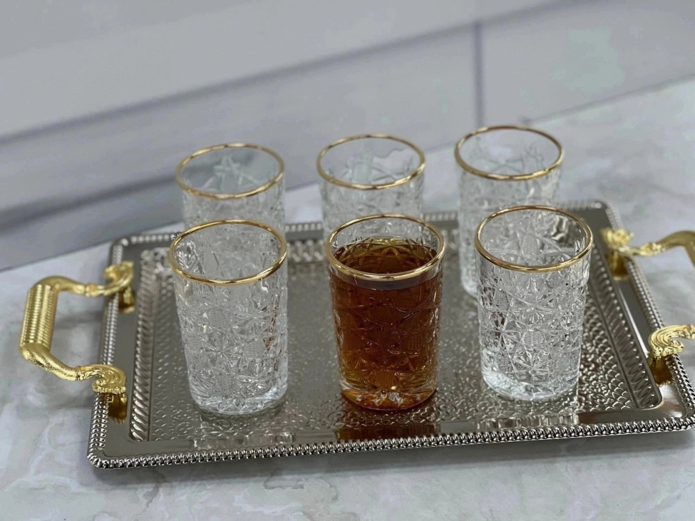 чайный набор стаканов купить в Интернет-магазине Садовод База - цена 999 руб Садовод интернет-каталог