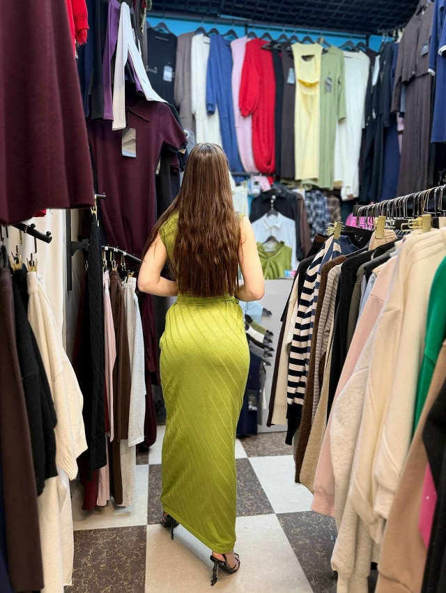 Женский костюм зеленый купить в Интернет-магазине Садовод База - цена 1600 руб Садовод интернет-каталог