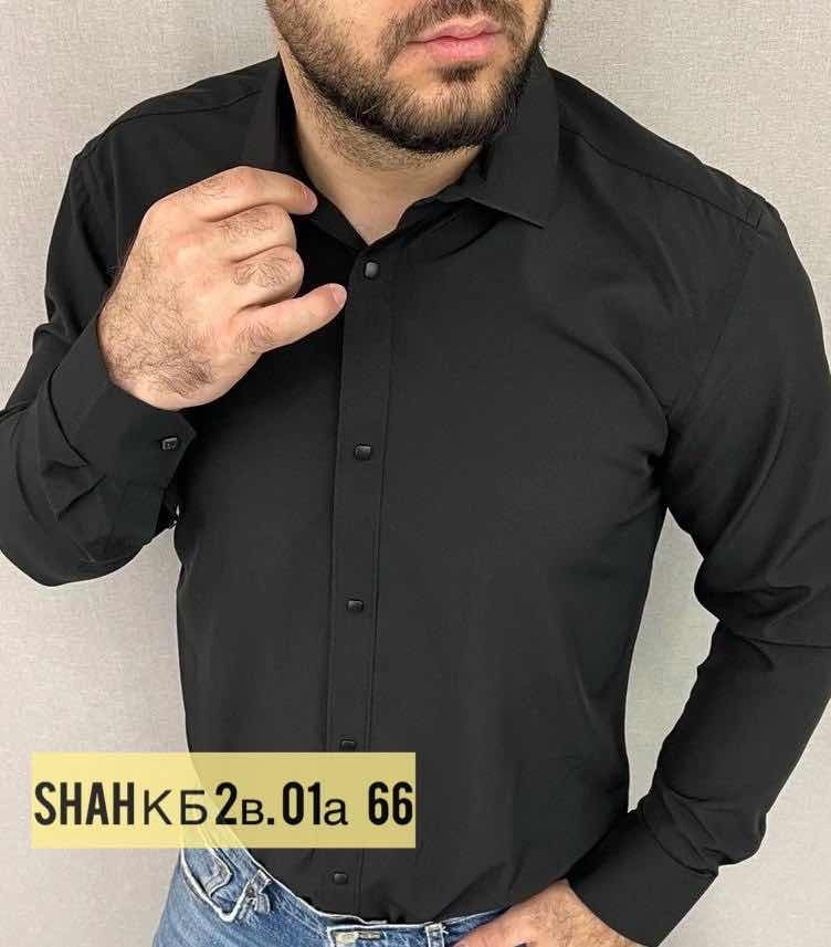 Мужская рубашка черная купить в Интернет-магазине Садовод База - цена 950 руб Садовод интернет-каталог