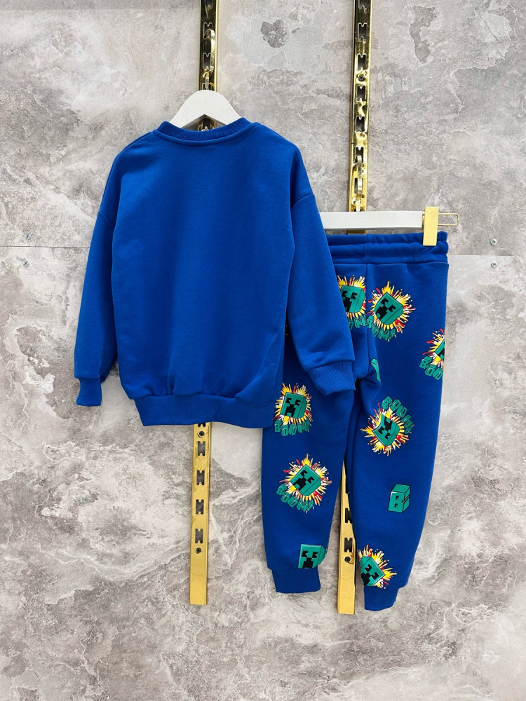 Детский костюм синий купить в Интернет-магазине Садовод База - цена 950 руб Садовод интернет-каталог