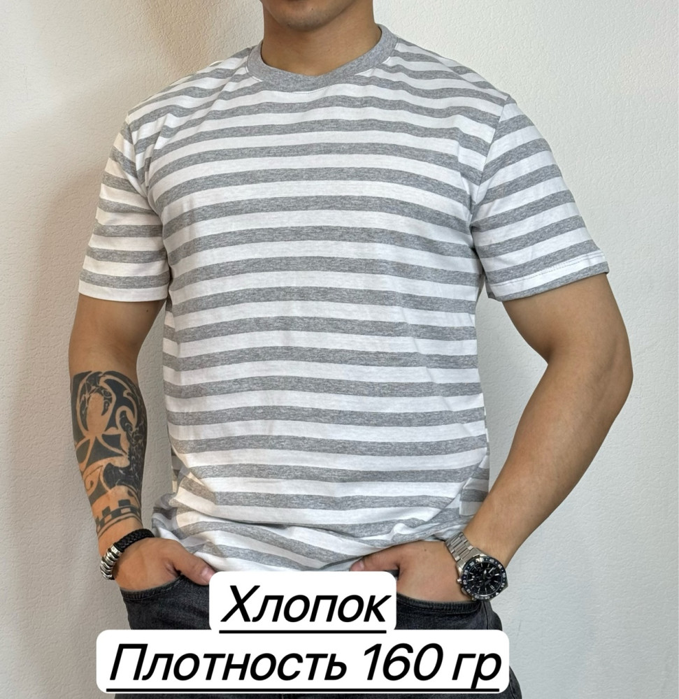 Футболка для мужчин, хлопок купить в Интернет-магазине Садовод База - цена 250 руб Садовод интернет-каталог