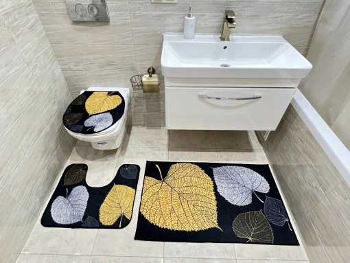 Набор ковриков в ванну 3 предметов САДОВОД официальный интернет-каталог