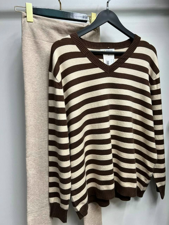 Свитер женский коричневый купить в Интернет-магазине Садовод База - цена 1100 руб Садовод интернет-каталог