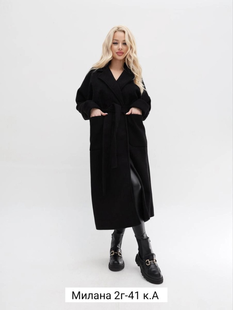 Женское пальто черное купить в Интернет-магазине Садовод База - цена 2400 руб Садовод интернет-каталог