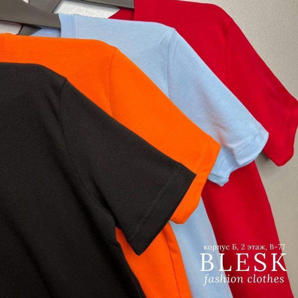 Женская футболка оранжевая купить в Интернет-магазине Садовод База - цена 1100 руб Садовод интернет-каталог