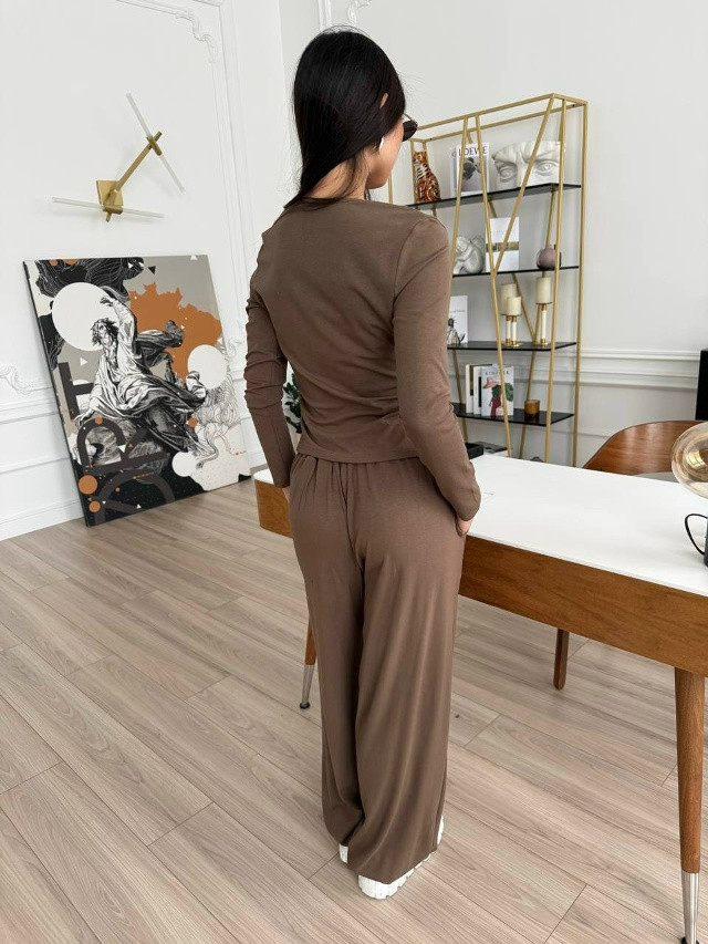 🛍Костюм двойка с брюками султанки🛍 купить в Интернет-магазине Садовод База - цена 2400 руб Садовод интернет-каталог