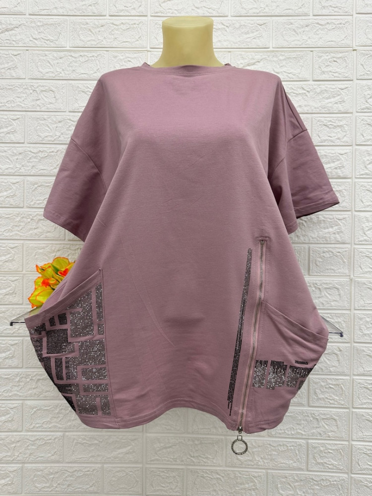 Женская футболка розовая купить в Интернет-магазине Садовод База - цена 800 руб Садовод интернет-каталог
