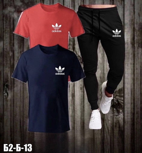 комплект из 3 вешей : 2 футболки +спортивные штаны САДОВОД официальный интернет-каталог