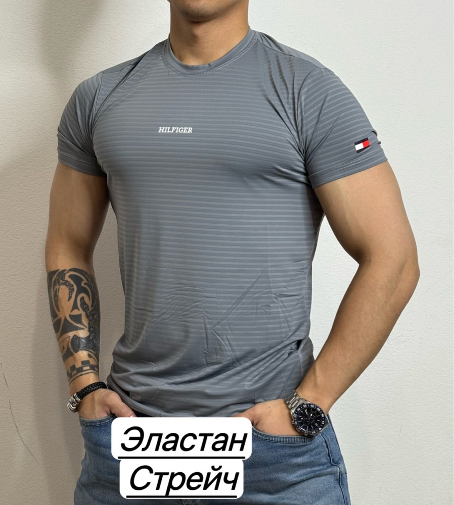 Футболка для мужчин, эластан купить в Интернет-магазине Садовод База - цена 400 руб Садовод интернет-каталог