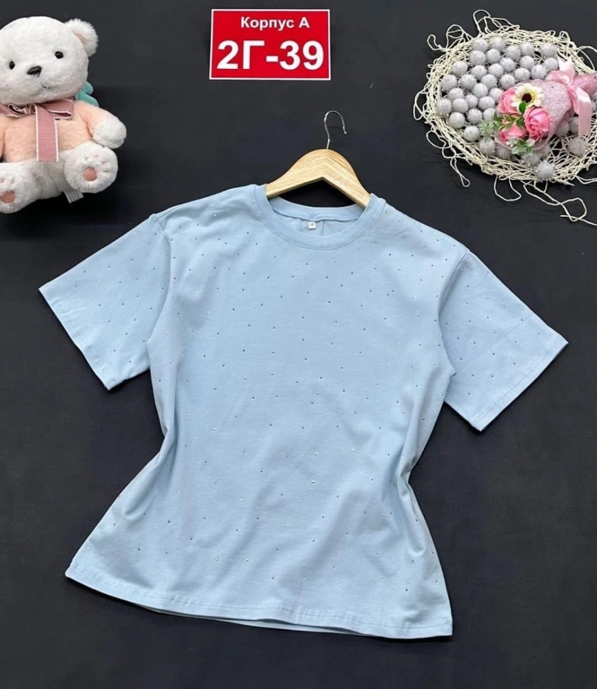 ✅Новинки футболки для девушки ⛄️⛄️ купить в Интернет-магазине Садовод База - цена 570 руб Садовод интернет-каталог