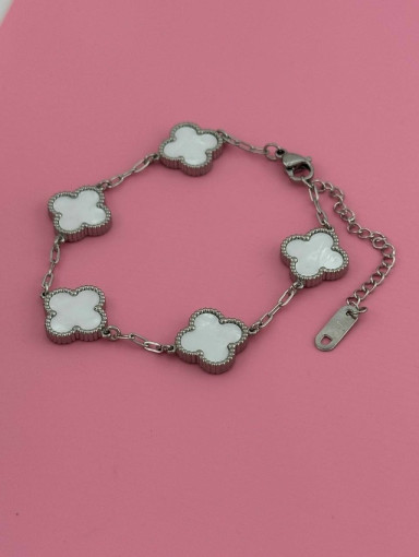 🤍 Браслет с 5 клеверами САДОВОД официальный интернет-каталог