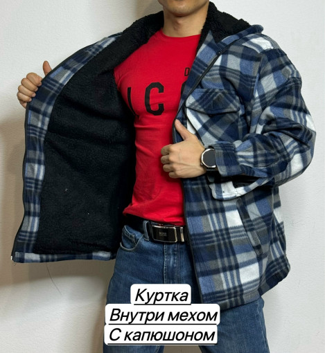 Рубашка для мужчин, флис САДОВОД официальный интернет-каталог