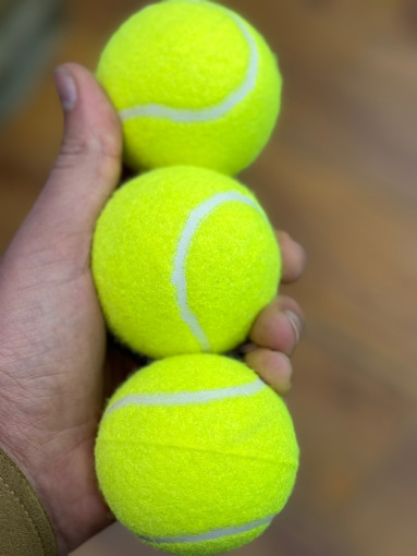Мячи для большого тенниса, 3 шт САДОВОД официальный интернет-каталог