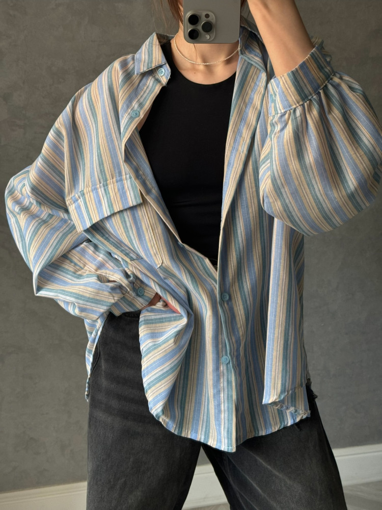 ❤РУБАШКА ЛЕТНЯЯ OVERSIZE купить в Интернет-магазине Садовод База - цена 850 руб Садовод интернет-каталог