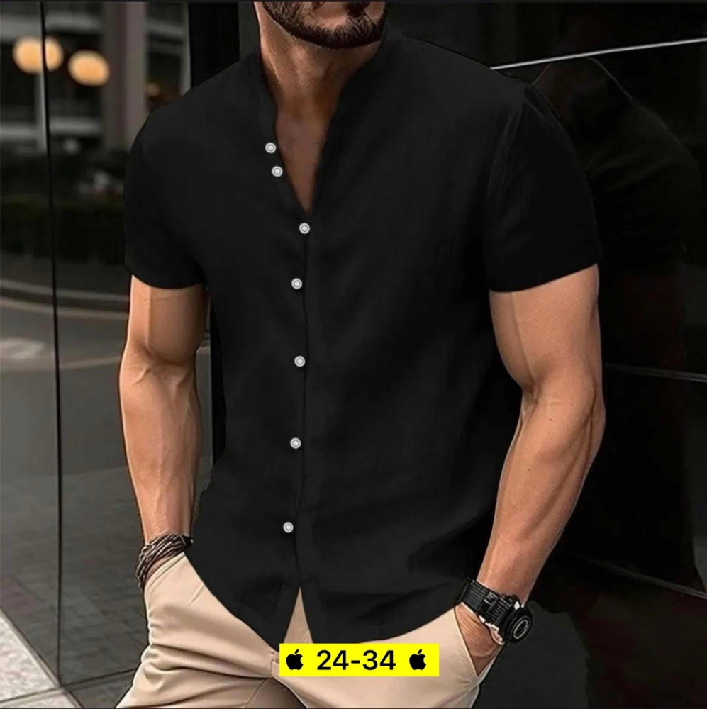 Мужская рубашка черная купить в Интернет-магазине Садовод База - цена 650 руб Садовод интернет-каталог