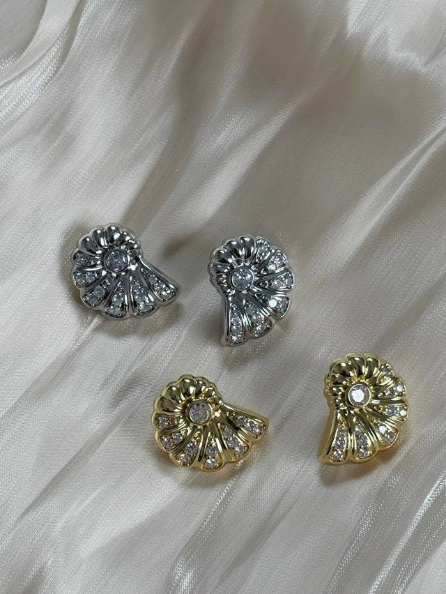 ✨ Инкрустированные серьги купить в Интернет-магазине Садовод База - цена 350 руб Садовод интернет-каталог