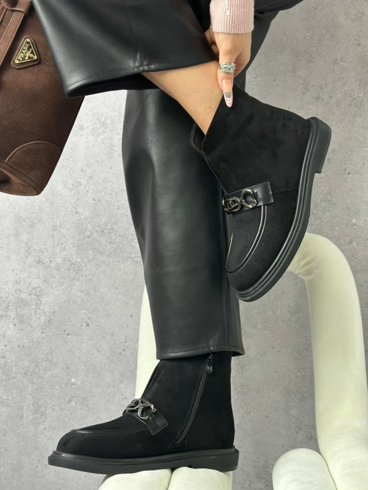 Cапоги женские черные купить в Интернет-магазине Садовод База - цена 850 руб Садовод интернет-каталог