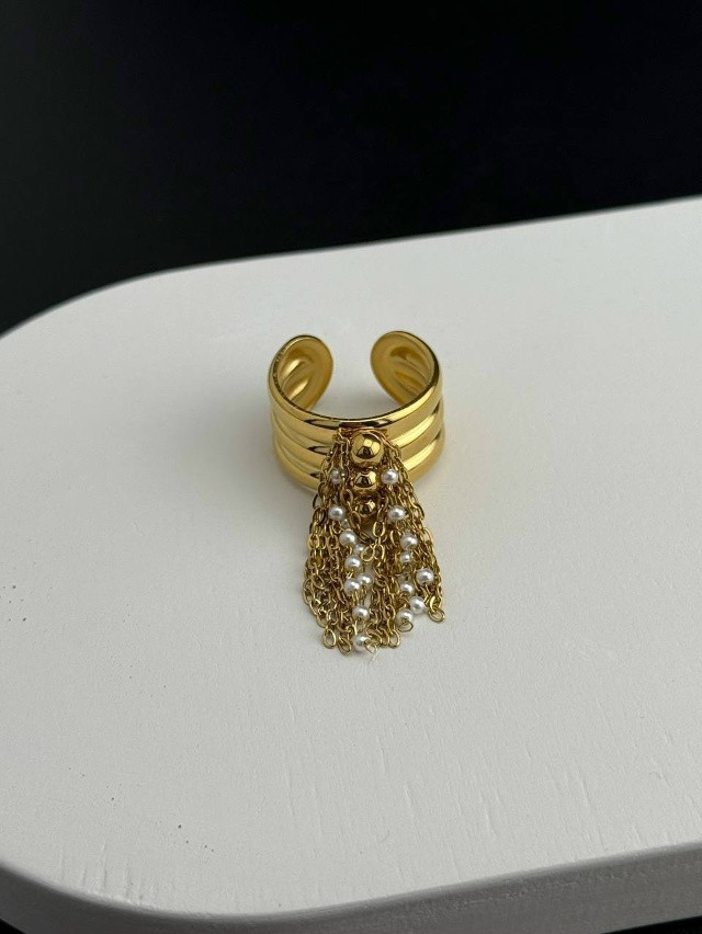 🤍 Кольцо с кисточкой купить в Интернет-магазине Садовод База - цена 400 руб Садовод интернет-каталог