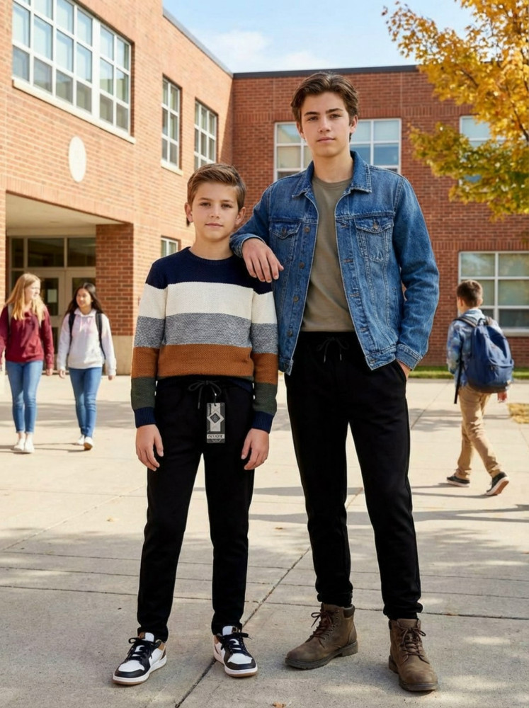 Брюки детские черные купить в Интернет-магазине Садовод База - цена 1150 руб Садовод интернет-каталог