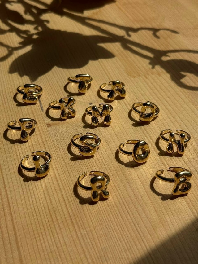 ✨Кольцо с буквой купить в Интернет-магазине Садовод База - цена 150 руб Садовод интернет-каталог