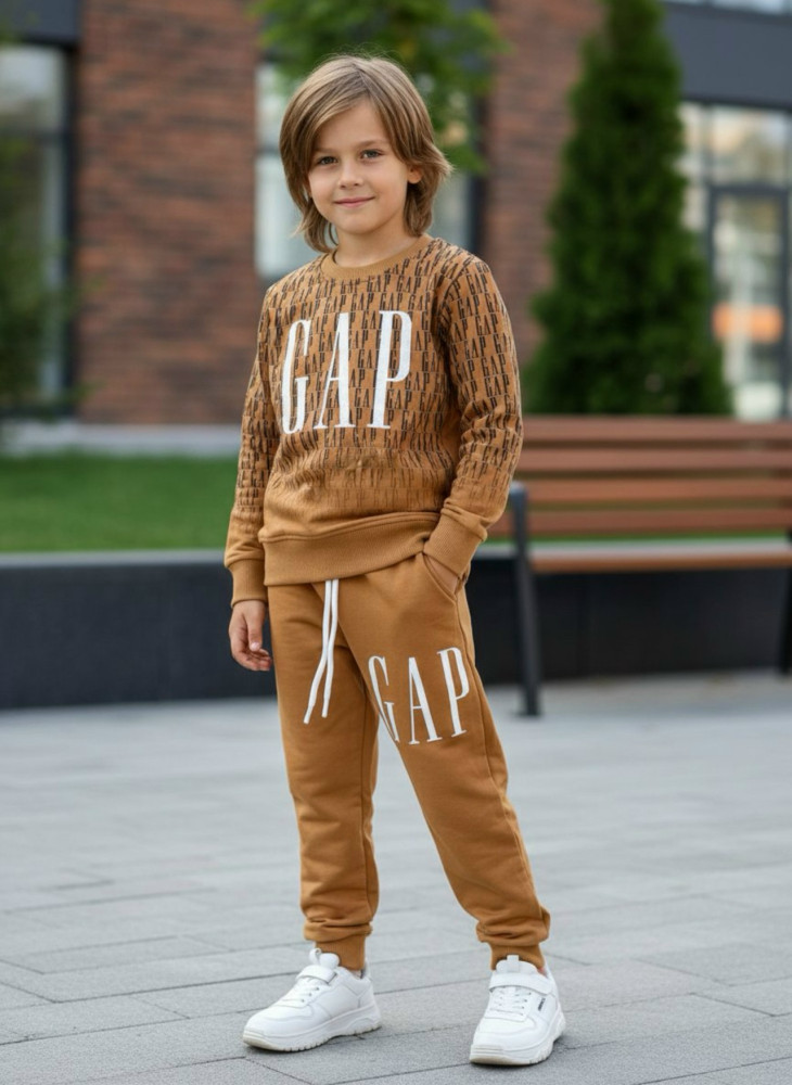 Детский костюм коричневый купить в Интернет-магазине Садовод База - цена 950 руб Садовод интернет-каталог