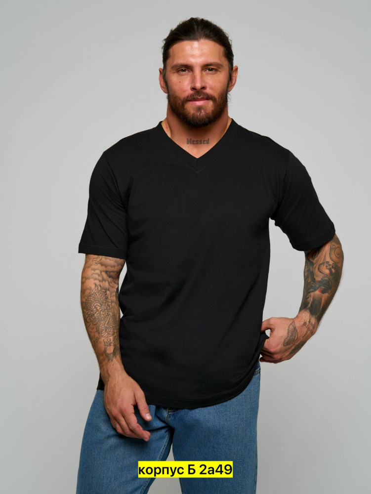 Футболка для мужчин, хлопок