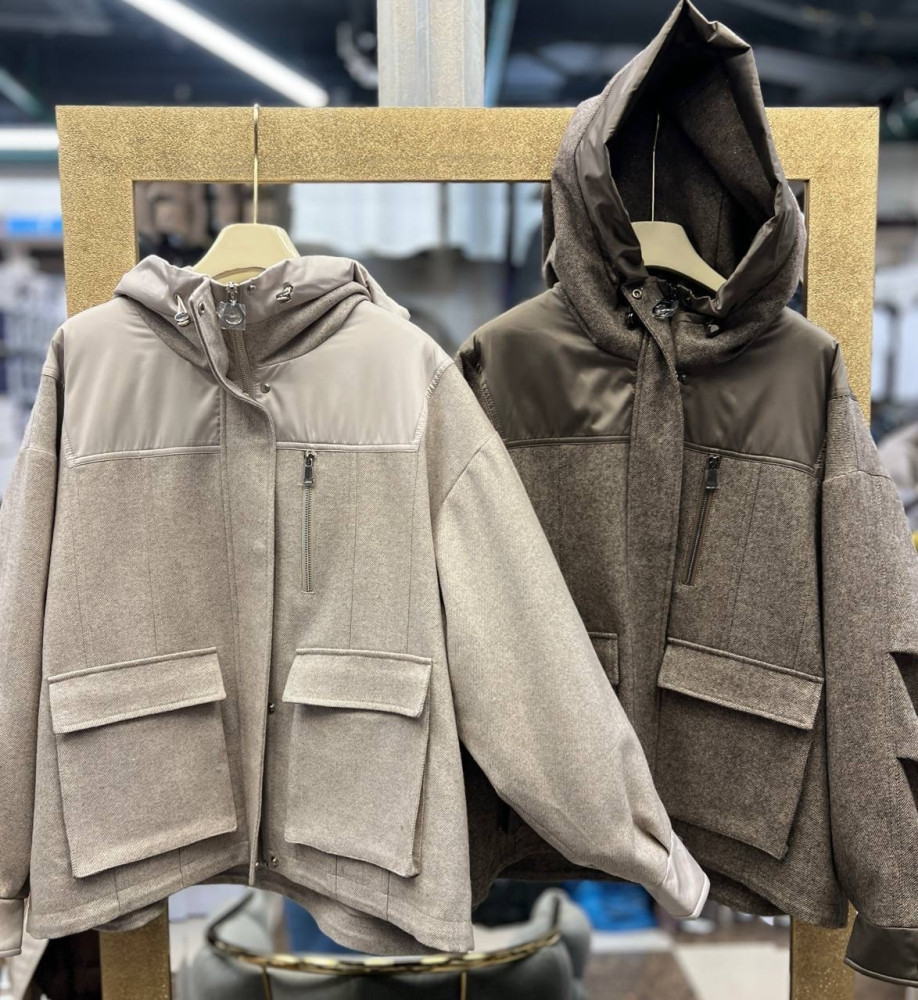 Куртка женская коричневая купить в Интернет-магазине Садовод База - цена 8800 руб Садовод интернет-каталог