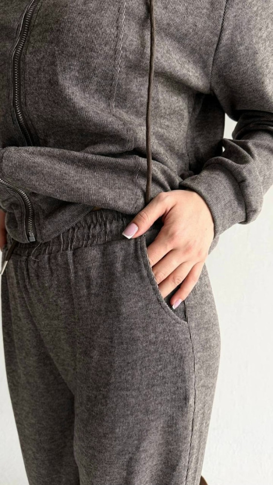 Женский костюм серый купить в Интернет-магазине Садовод База - цена 2400 руб Садовод интернет-каталог