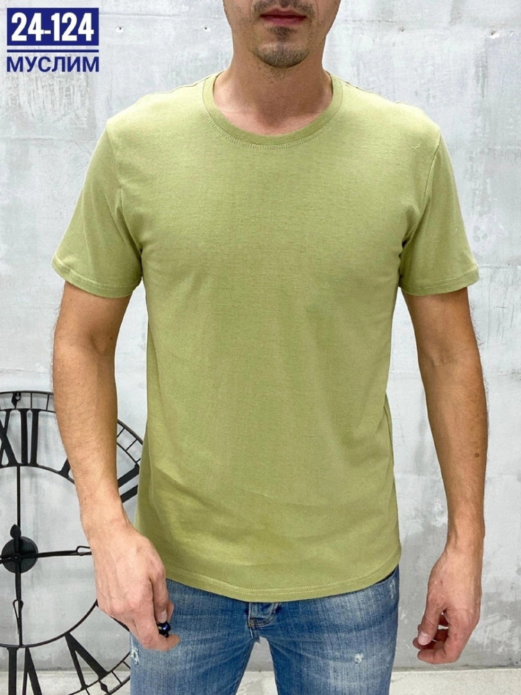 Мужская футболка салатовая купить в Интернет-магазине Садовод База - цена 250 руб Садовод интернет-каталог