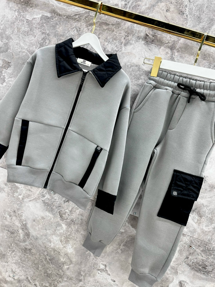 Детский костюм серый купить в Интернет-магазине Садовод База - цена 1950 руб Садовод интернет-каталог