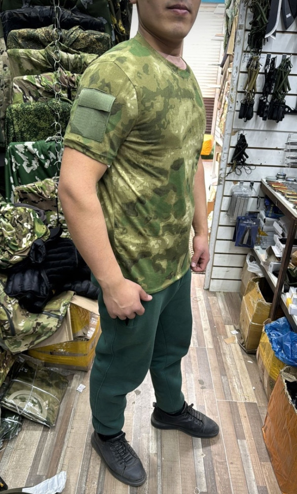 Мужская футболка хаки купить в Интернет-магазине Садовод База - цена 1000 руб Садовод интернет-каталог