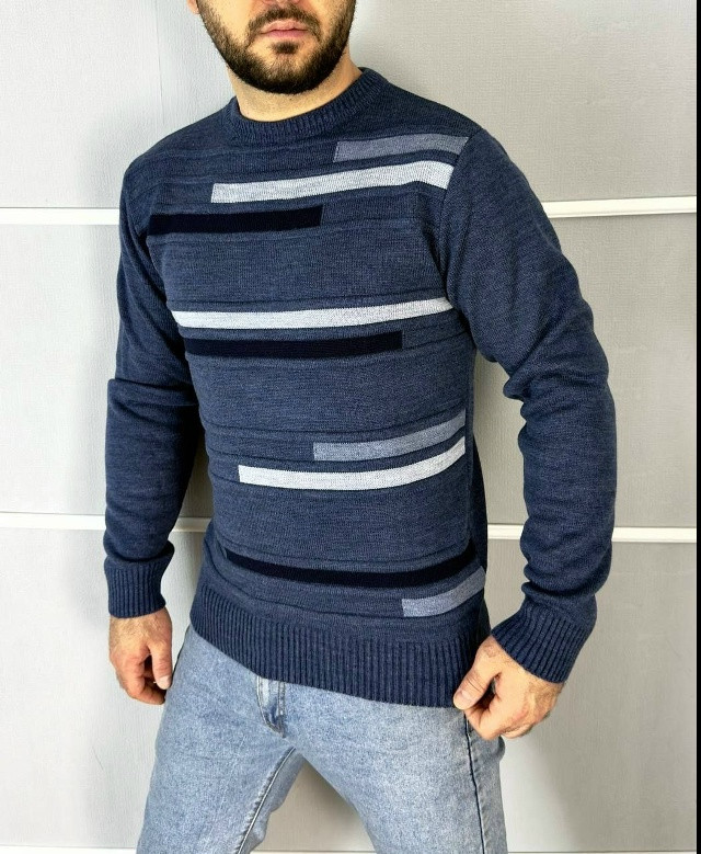 Свитер синий купить в Интернет-магазине Садовод База - цена 750 руб Садовод интернет-каталог
