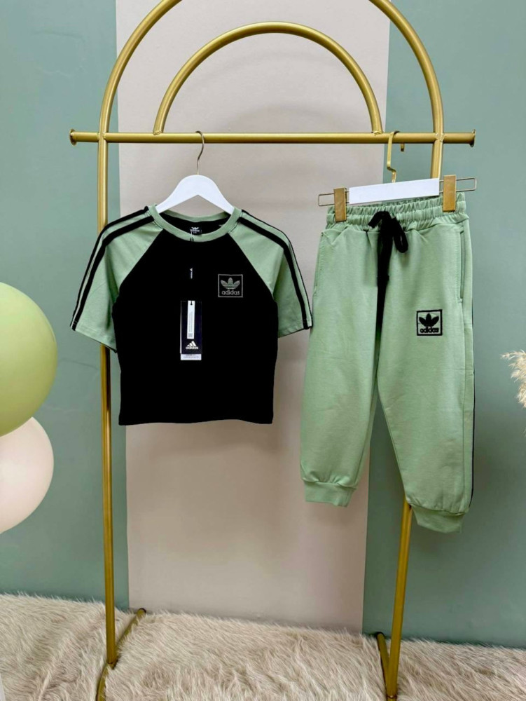 Детский костюм зеленый купить в Интернет-магазине Садовод База - цена 1299 руб Садовод интернет-каталог