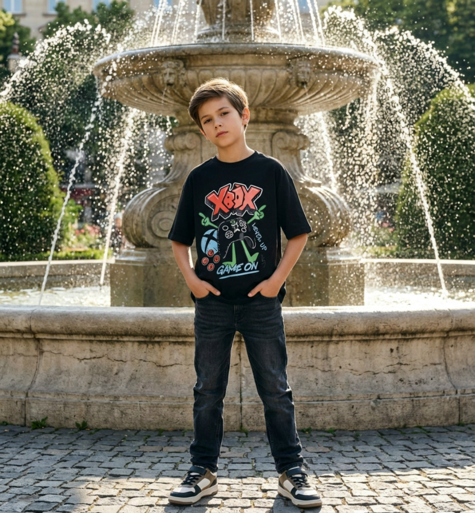 Детская футболка черная купить в Интернет-магазине Садовод База - цена 499 руб Садовод интернет-каталог