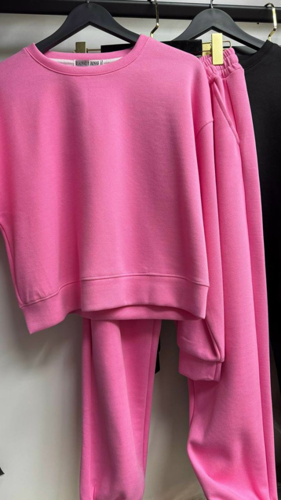 Спортивный женский костюм розовый купить в Интернет-магазине Садовод База - цена 2000 руб Садовод интернет-каталог