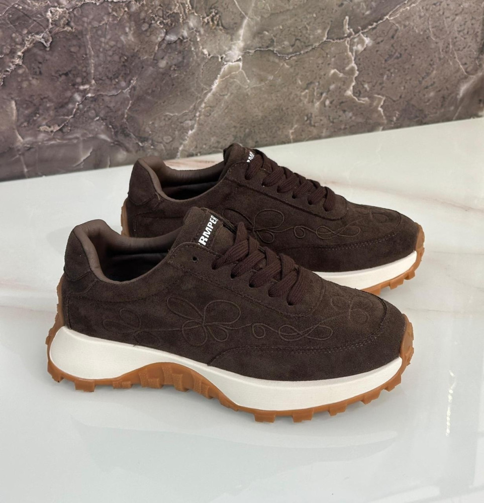 Кроссовки женские коричневые купить в Интернет-магазине Садовод База - цена 700 руб Садовод интернет-каталог