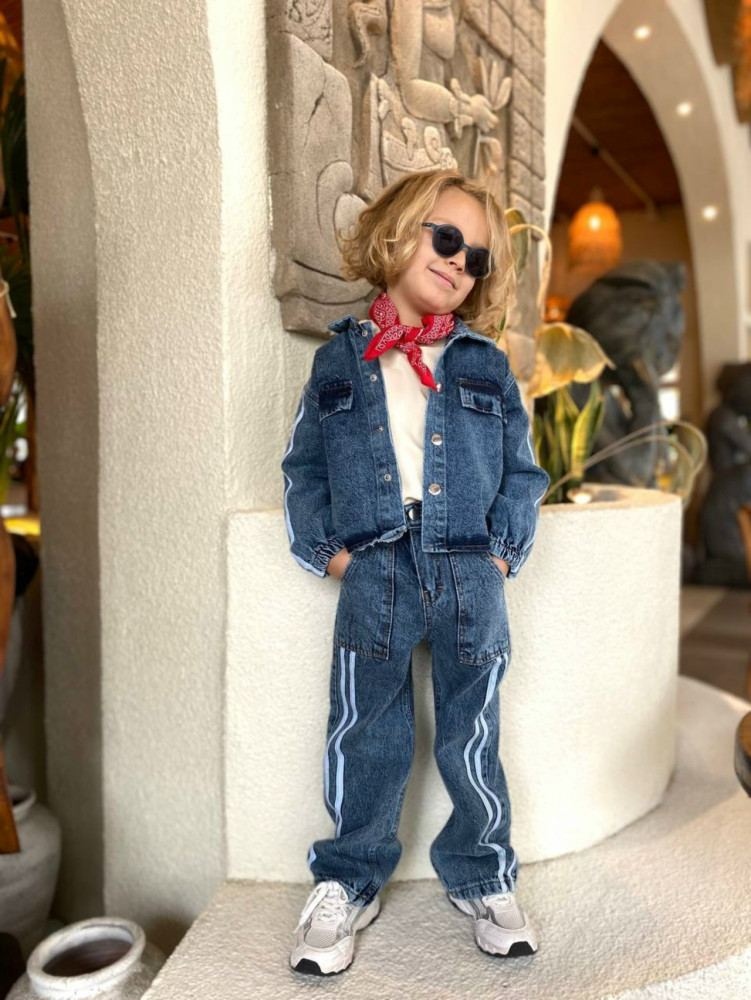 Детский костюм синий купить в Интернет-магазине Садовод База - цена 1899 руб Садовод интернет-каталог