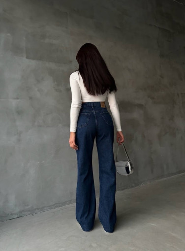 💫Синие джинсы с пуговицами на ширинке🤩 САДОВОД официальный интернет-каталог