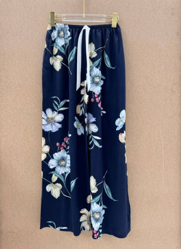 Хлопковые пижамные брюки, невесомая ткань Штапель САДОВОД официальный интернет-каталог