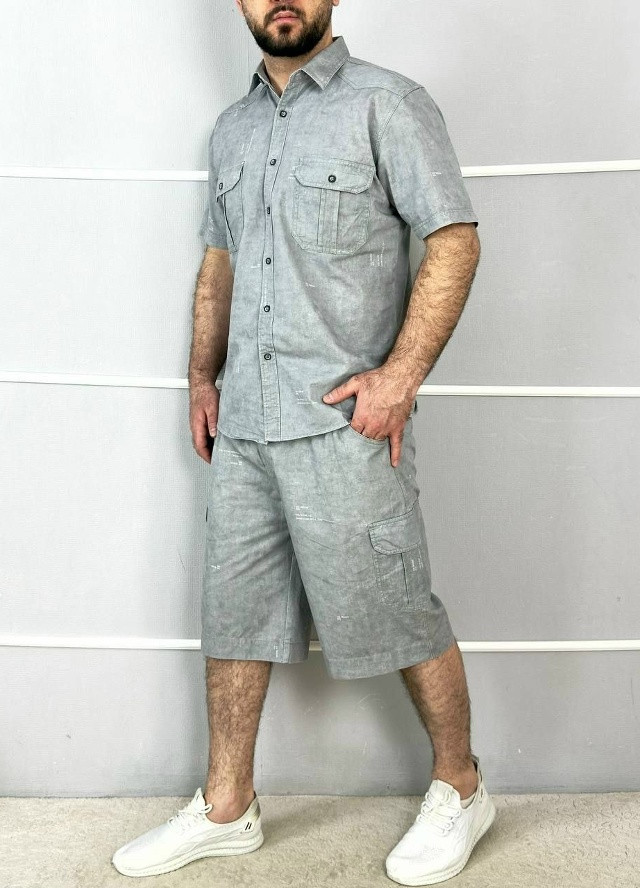 Мужской костюм серый купить в Интернет-магазине Садовод База - цена 1400 руб Садовод интернет-каталог