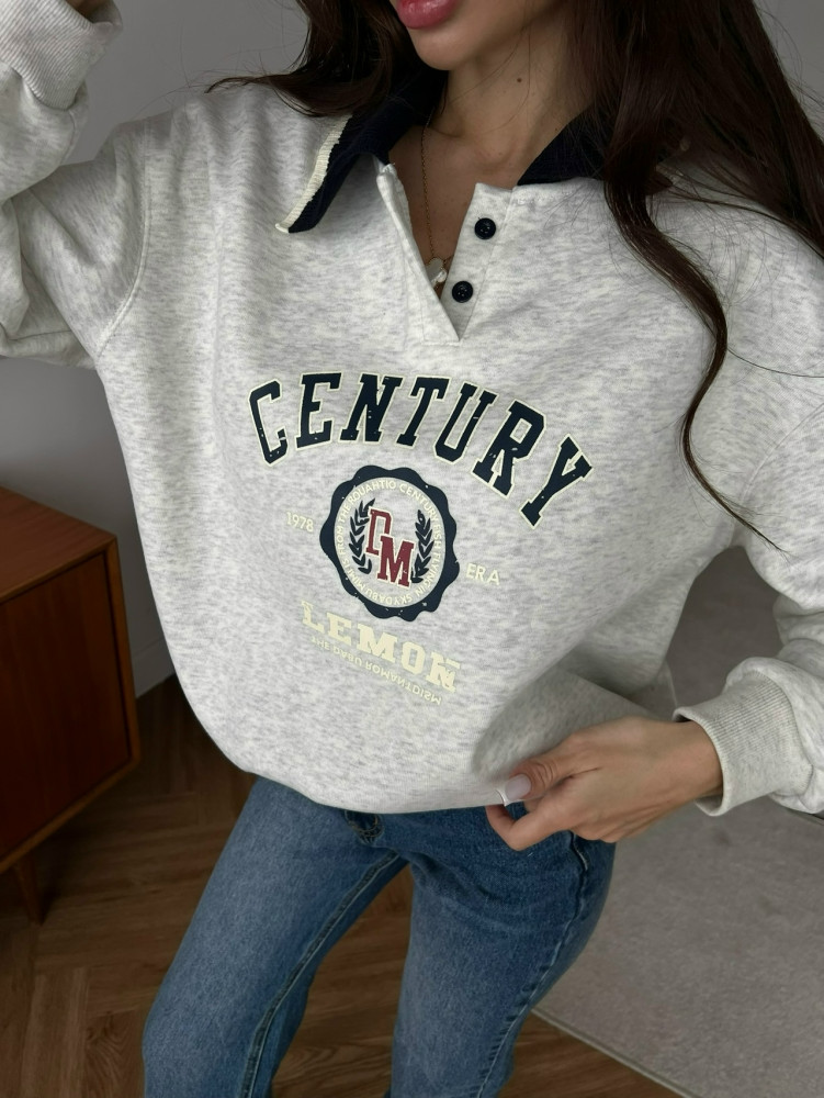 свитшот серый купить в Интернет-магазине Садовод База - цена 1000 руб Садовод интернет-каталог