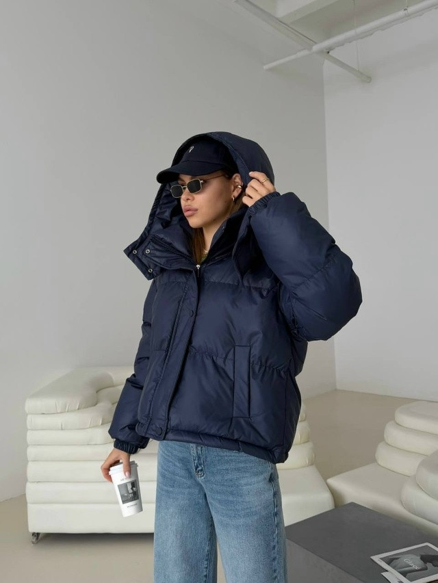 Куртка женская темно-синяя купить в Интернет-магазине Садовод База - цена 2700 руб Садовод интернет-каталог