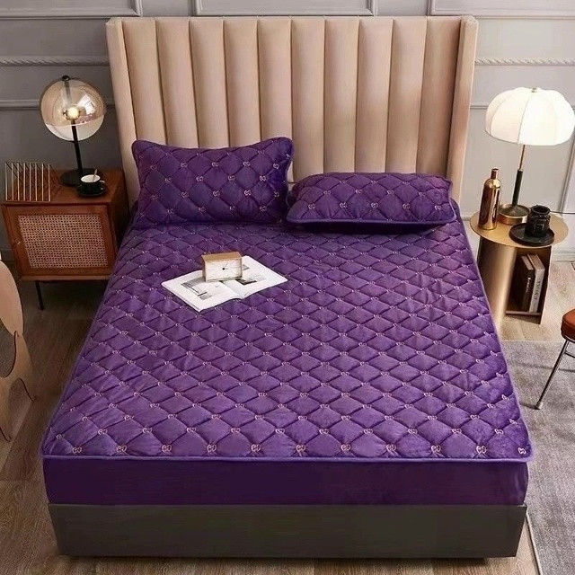 Стёганный велюровый наматрасник купить в Интернет-магазине Садовод База - цена 2200 руб Садовод интернет-каталог