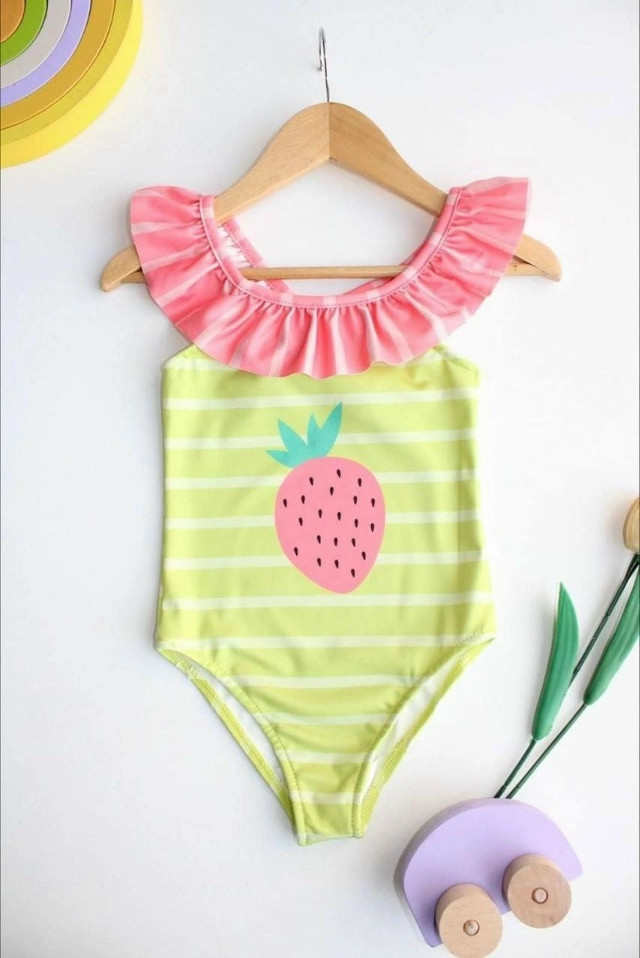 Купальник детский желтый купить в Интернет-магазине Садовод База - цена 499 руб Садовод интернет-каталог